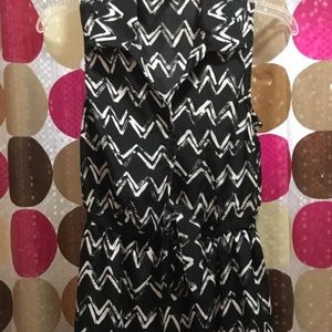 Black and White Dress